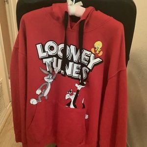 Hooded Looney Tunes Sweatshirt